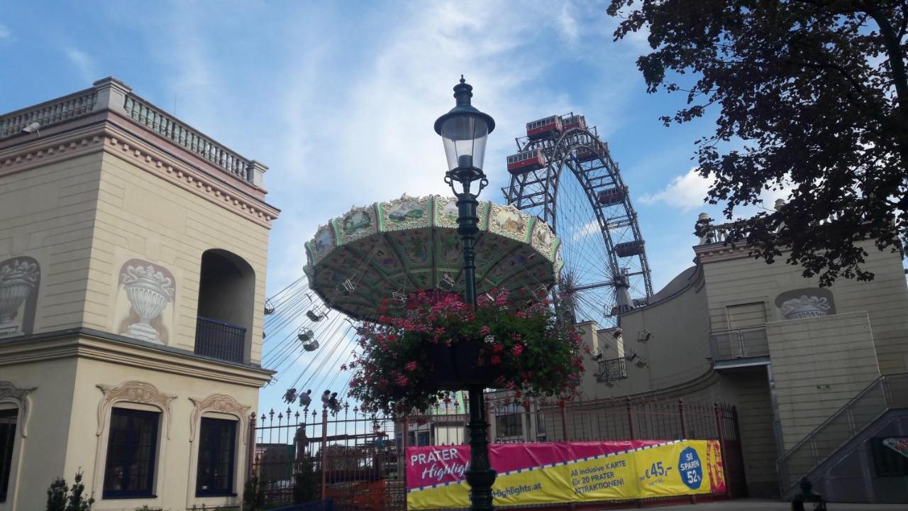 Budget Studio Near Prater Wina Bagian luar foto